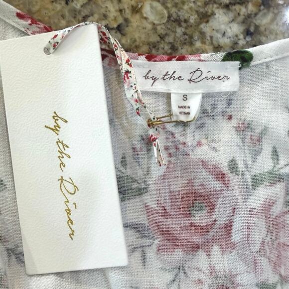 By the River Anthropologie NWT SZ Small
Rose Tiered Maxi Dress Cottagecore BOHO - Picture 3 of 16